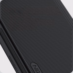 Nillkin Super Frosted Shield Fold Magnetinis dėklas Samsung Galaxy Z Fold 7 suderinamas su MagSafe - juodas