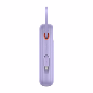 Išorinė baterija Baseus QPow 2 10000mAh 30W 2xUSB-C (violetinė)
