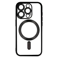 Metallic Magsafe Case for Iphone 13 Pro Black