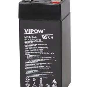 VIPOW 4 V 4,9 Ah gelinis akumuliatorius