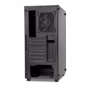iBox CETUS 906 Midi Tower juodas kompiuterio korpusas