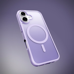 Puro Gradient TPU magnetinis dėklas telefonui iPhone 17 - rožinis