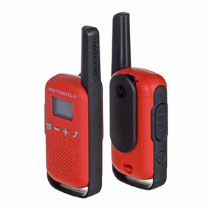 "Motorola Talkabout T42" dvynių pakuotė raudona