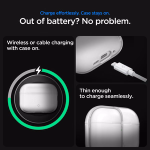Spigen Liquid Crystal dėklas AirPods Pro 3 skaidrus