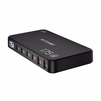 Blitzwolf BW-S30 6-in-1 įkrovimo stotelė 4xUSB-C + 2xUSB 175W