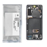 Rinkinys LCD ekranas SAMSUNG S21 5G G991B GH82-27257A pilkas