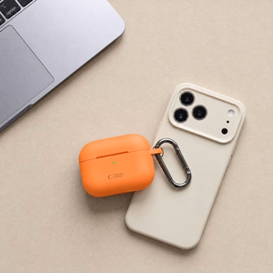 Tech-Protect Силиконовый чехол Hook для AirPods Pro - оранжевый