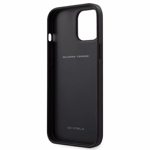 Ferrari FEOGOHCP12LBK iPhone 12 Pro Max 6.7 kietas dėklas Off Track perforuotas