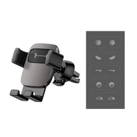 Baseus automobilinis laikiklis Cube juodas, tvirtinamas prie oro angos