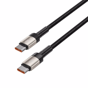 "Tech-Protect UltraBoost Evo" USB-C / USB-C PD kabelis 100W 5A 1 m - titano spalvos