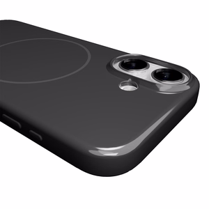 Puro Pulse iPhone 17 apsauginis dėklas polikarbonatas - juodas