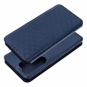 Atverčiamas dėklas Xiaomi Redmi A7 PRO Cubic Book, mėlynas
