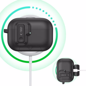 Tech-Protect Slim Hook dėklas AirPods Pro 3 juodas