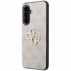 Guess dėklas Samsung Galaxy A57 (4G PU Big Logo) rožinis