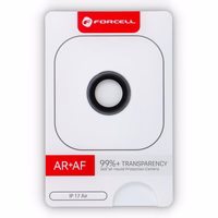 Forcell Premium grūdintas kameros lęšio stiklas – iPhone 17 Air sidabrinės spalvos
