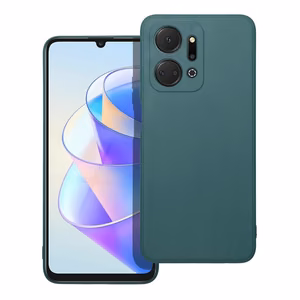 Matinis dėklas telefonui HONOR X7a - tamsiai žalias