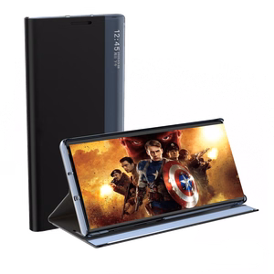 New Sleep Case atverčiamas dėklas telefonui Samsung Galaxy A73 rožinis