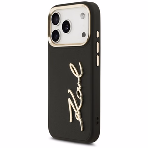 Karl Lagerfeld Karl Script Logo чехол iPhone 17 Pro - черный