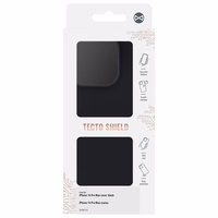 "Satin Flex" "iPhone 16 Pro Max" dangtelis, juodas