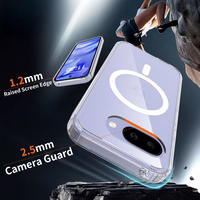 Tech-Protect FlexAir Hybrid MagSafe Dėklas for Google Pixel 10A - Clear