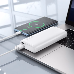 "Powerbank Hoco" 10000 mAh 2A J158A balta