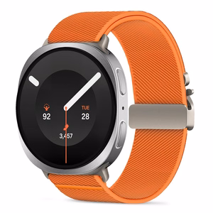 Tech-Protect Nylon Clasp dirželis, skirtas „Samsung Galaxy Watch 40/44/46 mm“ – oranžinis