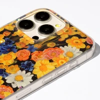 Glow Glam dėklas telefonui Samsung Galaxy A07 4G oranžinis