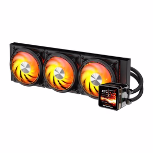Water cooling the processor DE360 (juodas)