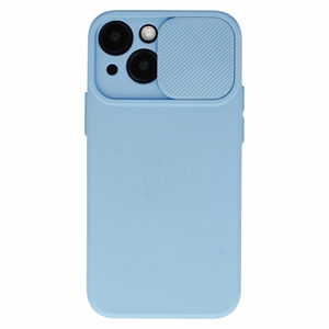 Camshield Minkštas iPhone 16 Plus šviesiai mėlynas