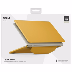 Uniq Lyden Versa Case for MacBook Air 13" 2022 / 2024 / 2025 / 2026 - Yellow