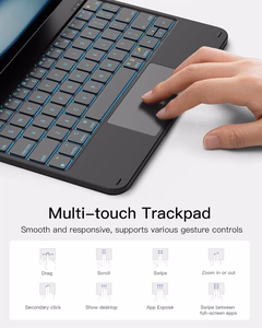 Inateck KB09119 NeoMagic Keyboard Case iPad Air/Pro 11", Black