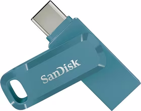 SanDisk USB-C 128GB dviguba atmintinė