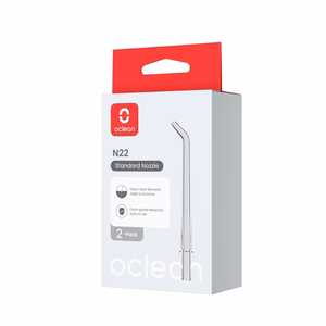 Oclean N22 standartinis antgalis W10 Lite burnos irigatoriui, skaidrus