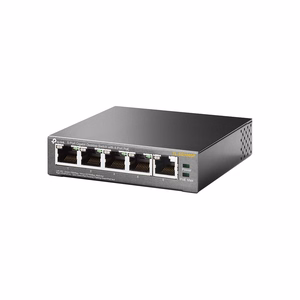 TP-Link 5 priev. gigabitų stalinis PoE komutatorius su 4 priev. PoE