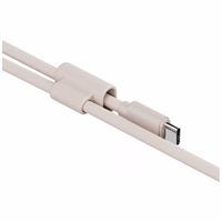 Laidas ENERGEA Lasso Lanyard virvutė telefonui USB-C - USB-C 1.5m 240W smėlio