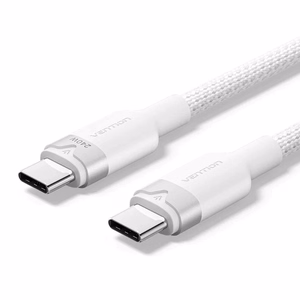 Vention USB-C į USB-C 2.0 PD 3.1 5A 240W 2 m baltas laidas