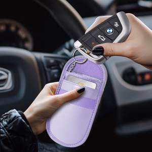 Tech-Protect KLR100 automobilio raktų dėklas su RFID apsauga - violetinis