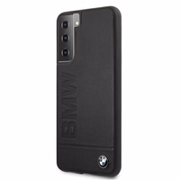 BMW Signature Logo įspaudas Case Samsung Galaxy S21+ - Juodas