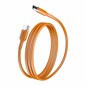 Puro ICON USB-C - USB-C laidas 1.5m - oranžinis