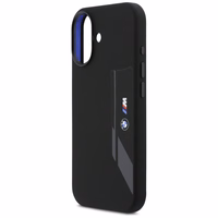 BMW M Silicon Vertical Logo MagSafe deklas iPhone 17 - juodas