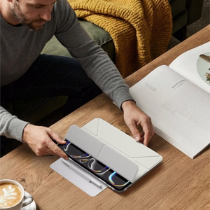AmazingThing Minimal Mag dėklas, skirtas iPad Pro M5 11", baltas
