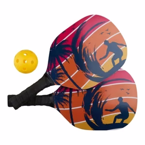 Eddy Toys 3 dalių piklbolo rinkinys su raketėmis ir kamuoliuku