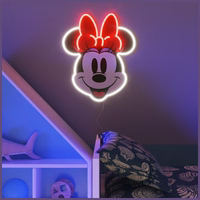 Neonas Yellowpop Disney Minnie veidas