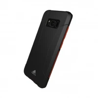 Adidas SP Solo dėklas Samsung Galaxy S8 - juodas ir raudonas