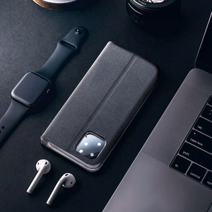 SENSITIVE knygos dėklas telefonui SAMSUNG A71 juodas