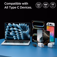 Spigen EB6010AC USB-A / USB-C 60W laidas 100 cm - baltas