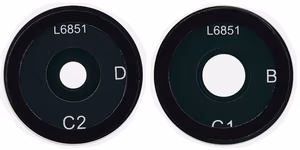 Xiaomi Redmi 14C kameros stikliukas Black (only lens 2pcs) ORG