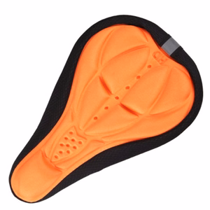 Bike saddle cover orange