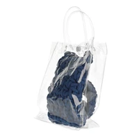 Megztas krepšys telefonui dizainas 1 mėlynas