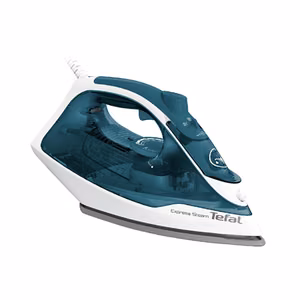 Паровой утюг Tefal FV2839E0, 2400 W, резервуар 270 ml, постоянный пар 40 g/min, паровой удар 185 g/min, сине-белый